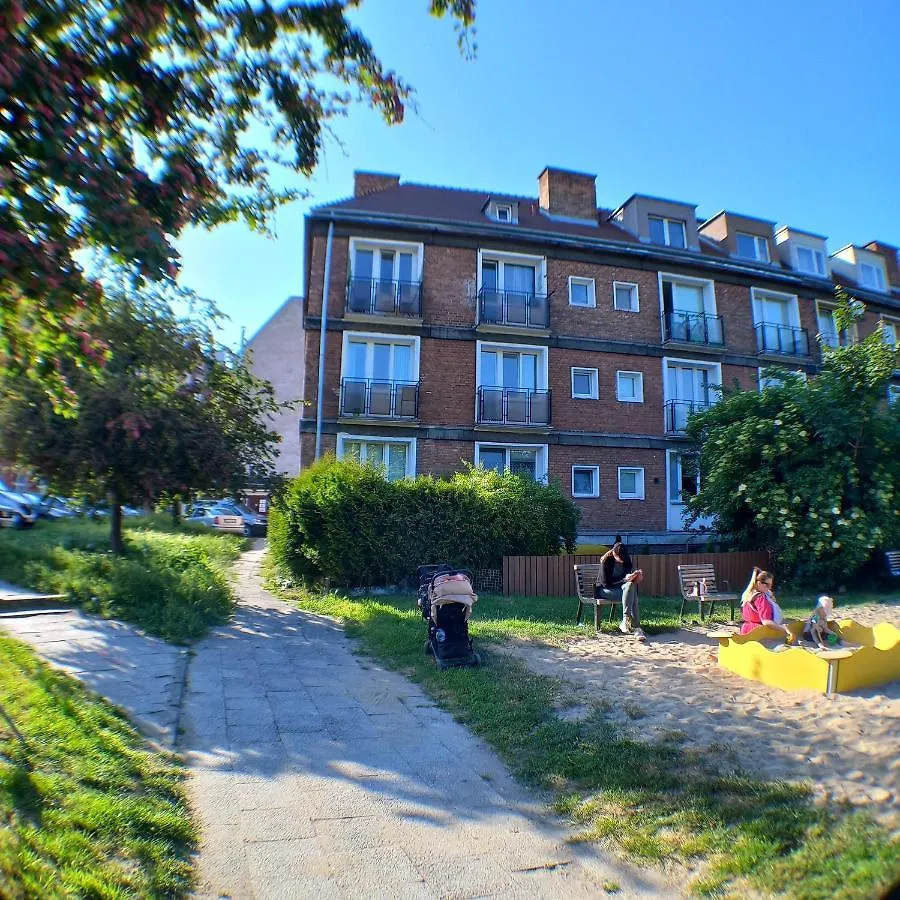 גדנסק Apartament Prowansalski Z Miejscem Parkingowym דירה